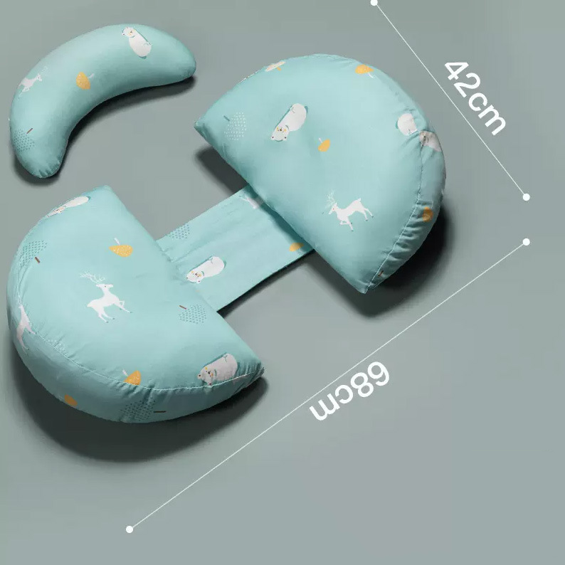 U-shaped pregnant woman pillow waist side sleeping pillow waist protection pregnant woman pillow
