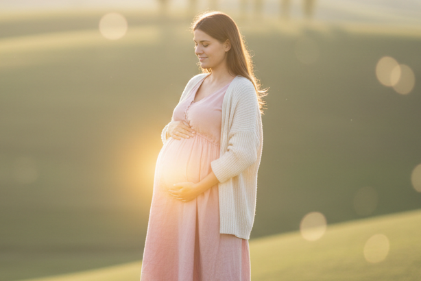 generate a hero-banner image for "pregnant women products" to place on hero section full screen on show pregnant women. make sure don't write any text on visuals